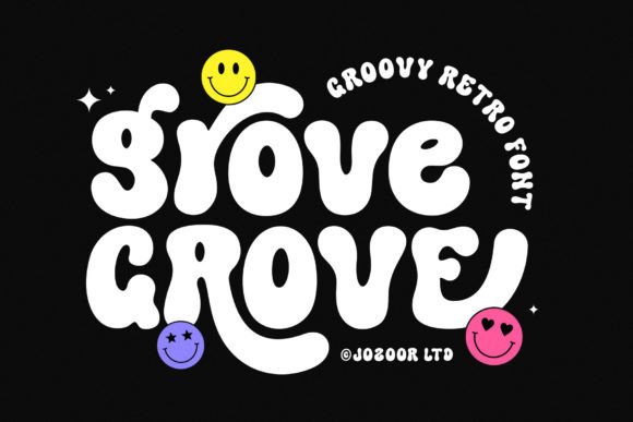 Grove: The 70s Display Font for Modern Branding