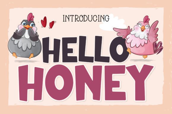Hello Honey: A Display Font for Impactful Typography