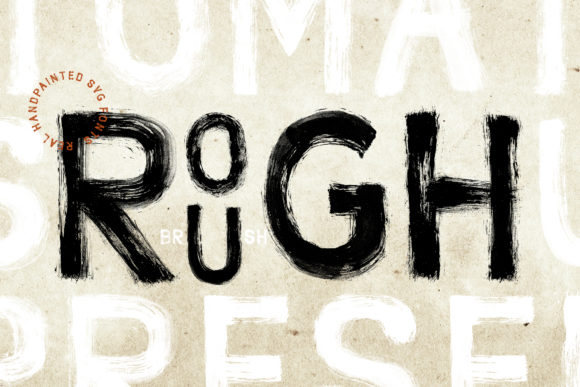 Rough: The Bold Display Font for Modern Design