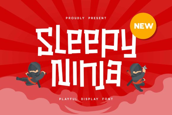 Sleepy Ninja: A Quirky Font for Modern Designs