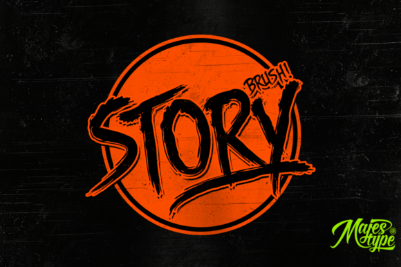 Story Brush: Elevate Your Visual Design with This Exceptional Font