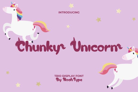 Unlocking Playful Design with Chunky Unicorn Typography