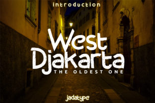 West Djakarta: A Bold Font for Standout Design